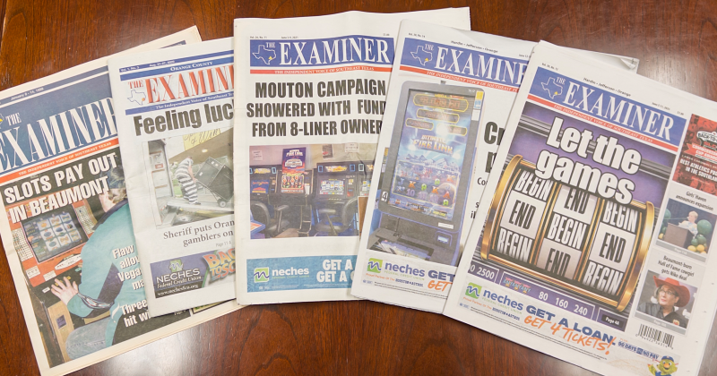 Decades of criminal behavior surrounding 8-liner gameplay is detailed throughout Examiner archives.