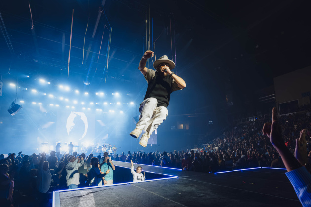 TobyMac excites the Beaumont crowd (Photo by Chad Cooper)