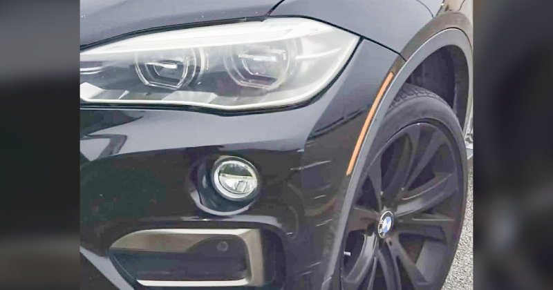 White marks found on Sherwood’s BMW