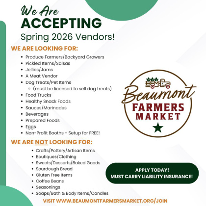 Application flyer, courtesy image.