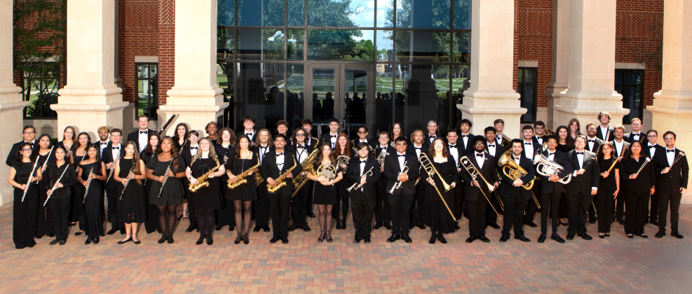Full wind ensemble, courtesy photo. 