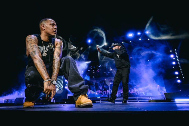 Bow Wow and Bun B (Photo by Chad Cooper)