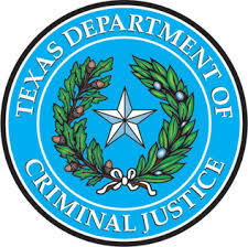 Texas Department of Criminal Justice logo, courtesy image.