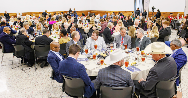 Community supporters gather for a gala affair to celebrate 2026 Wayne A. Reaud Excellence in Education Award honorees.