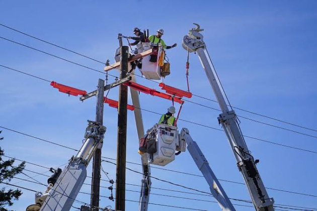 Power poles